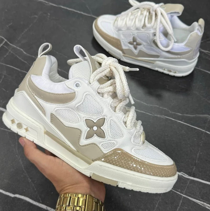 Louis vuitton skate sneaker bege