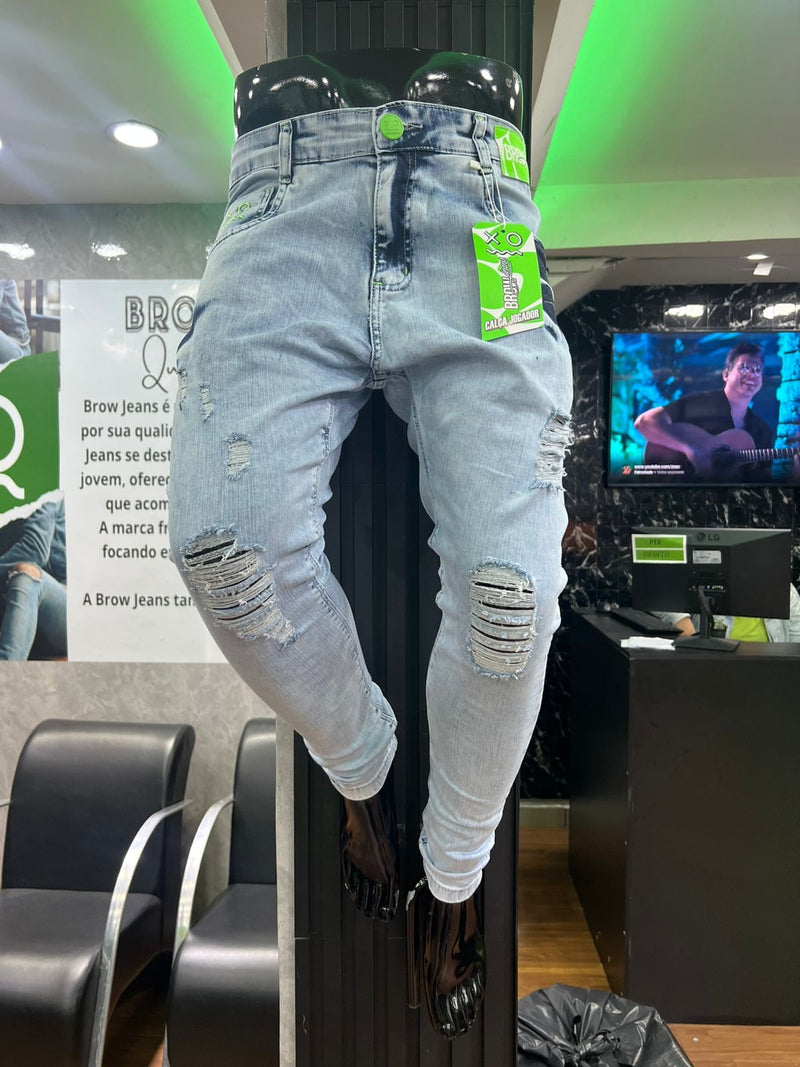Calça Jogador Skinny